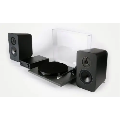 Rega System One - Versterker speakers draaitafel set