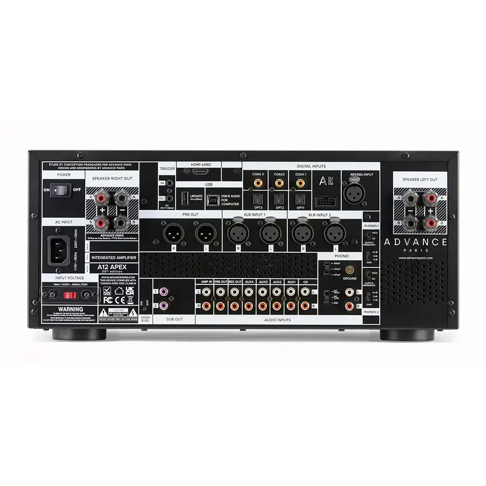 Advance Paris Apex A12 Hybride Dual Mono Versterker - Versterker
