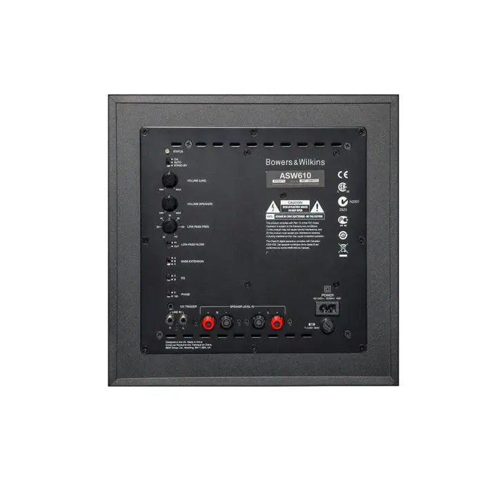 B&W ASW 610 zwart (demo) - Subwoofer