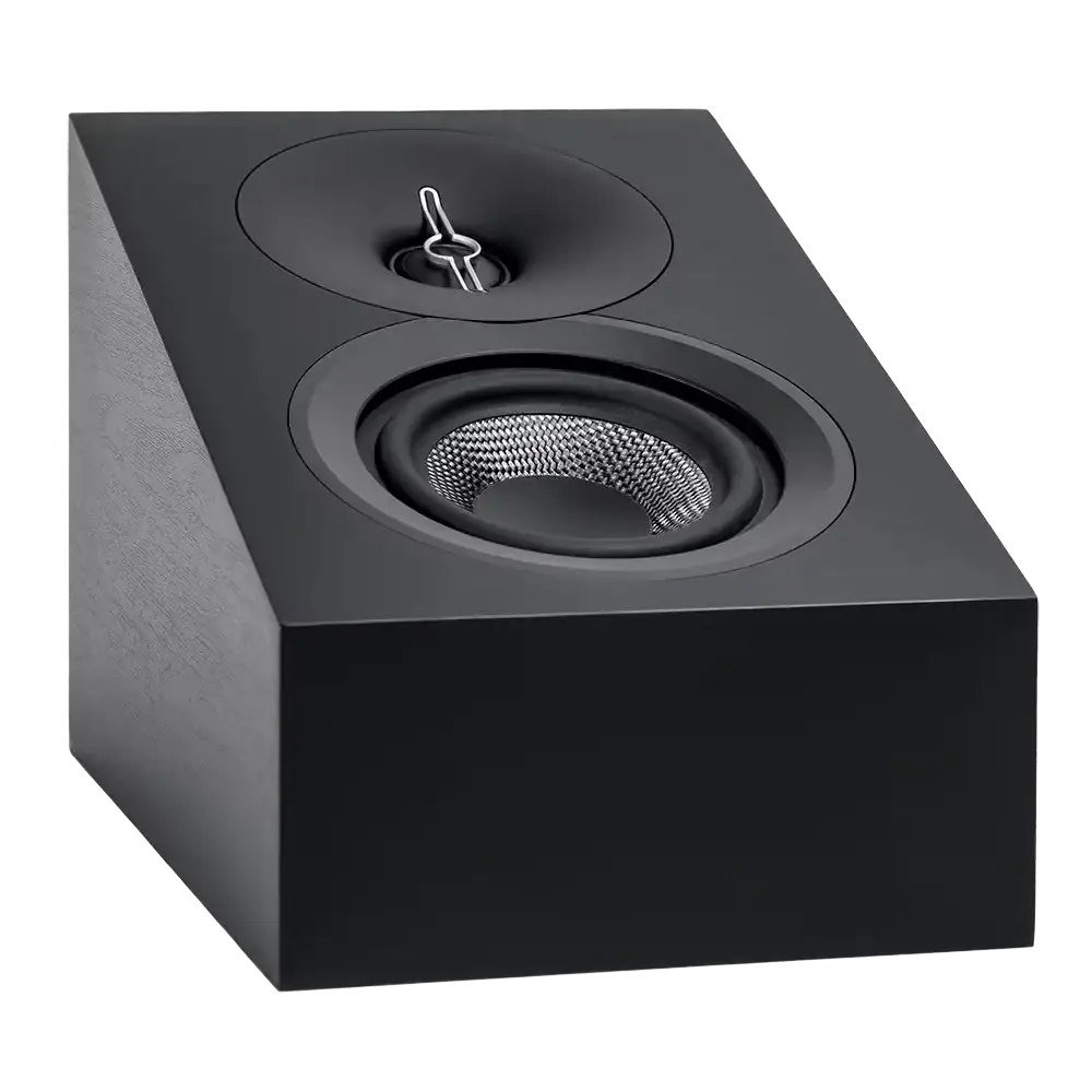 ELAC Debut 3.0 A4.3 - Zwart - Dolby Atmos / Wandluidspreker