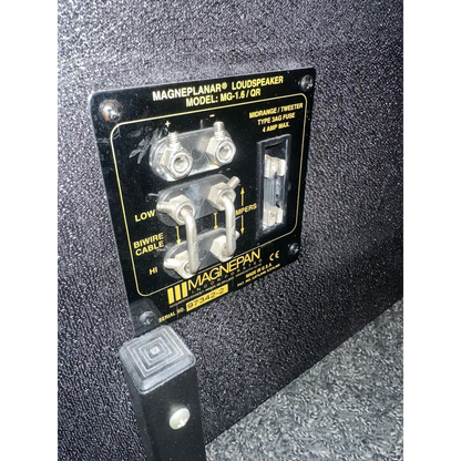 Magnepan MG-1.6/QR Magnetostatische Luidsprekers (2de hands) - Luidsprekers
