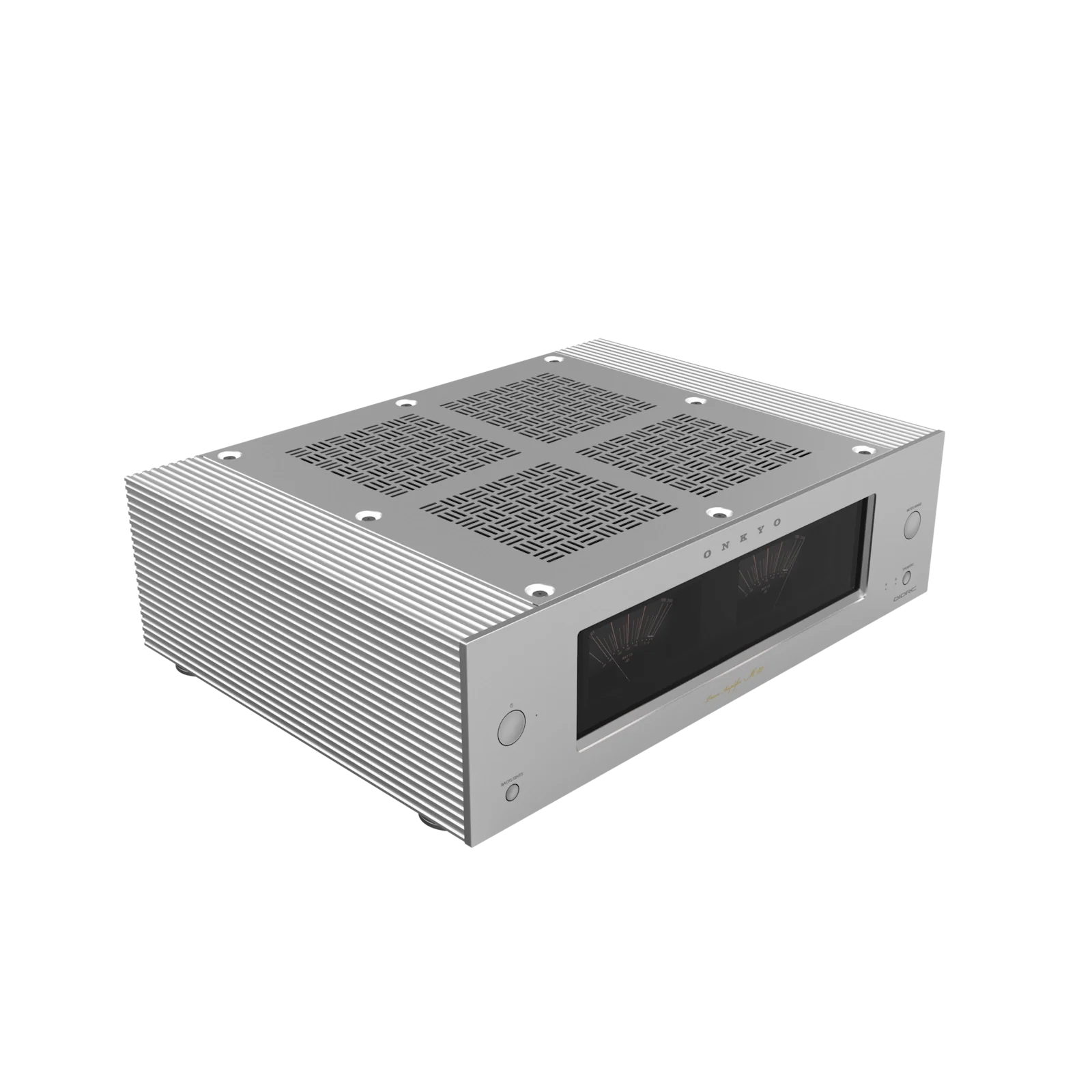 Onkyo M-80 Power Amplifier - Silver - Eindversterker