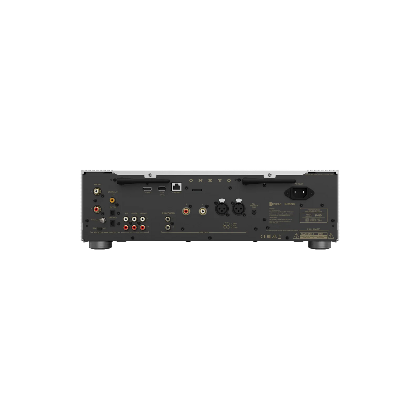 Onkyo P-80 Network Preamplifier - Voorversterker