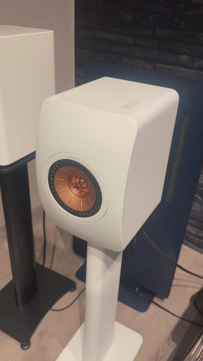 KEF LS50 Meta + Stands — Wit (2de hands)