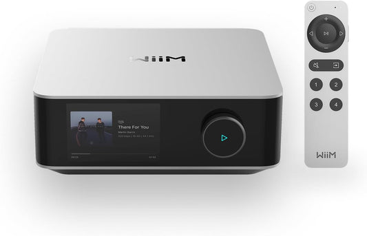 WiiM Amp Ultra streaming versterker - Silver - Versterkers