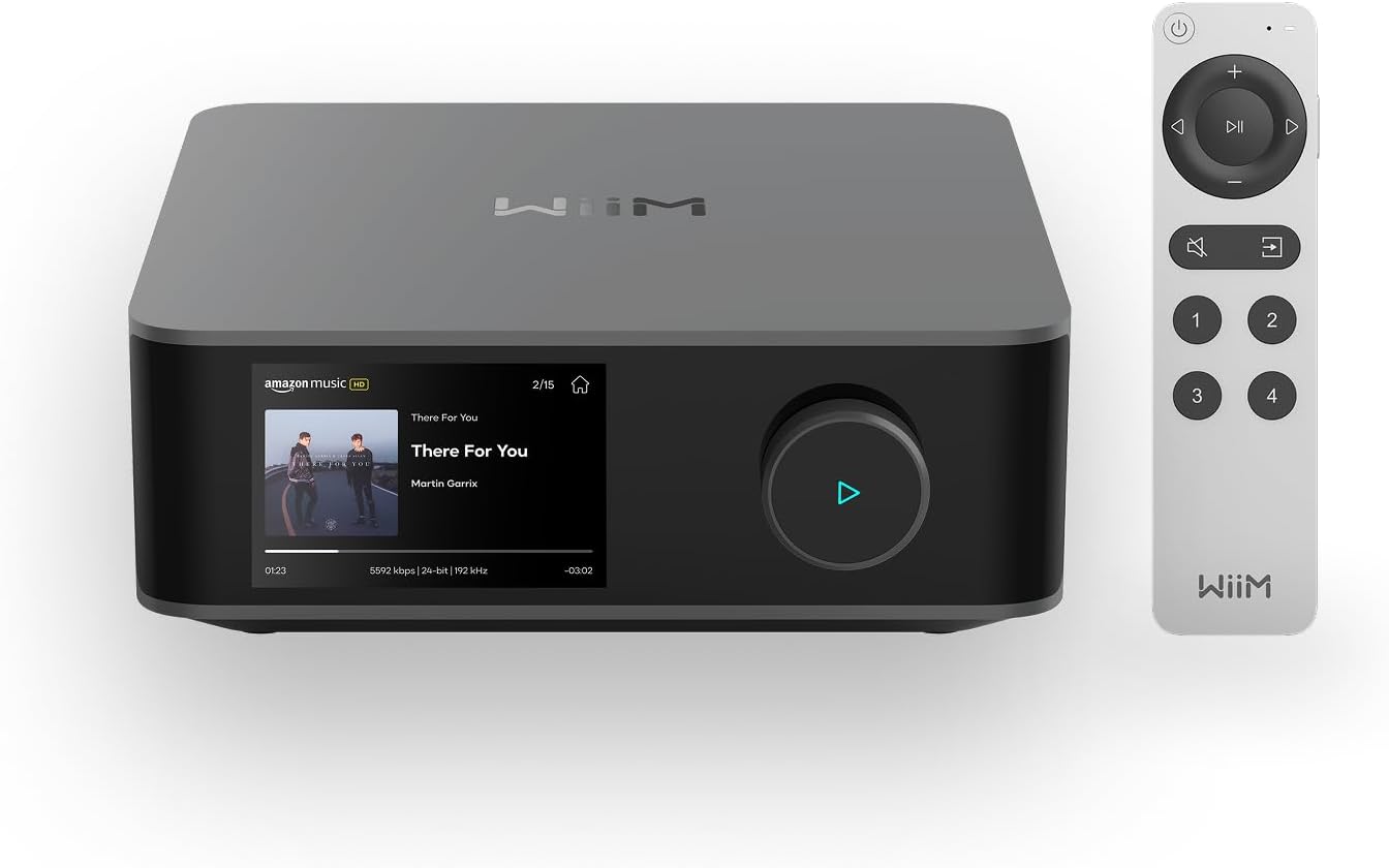 WiiM Amp Ultra streaming versterker - Space Gray - Versterkers