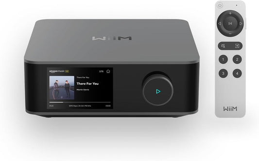 WiiM Amp Ultra streaming versterker - Space Gray - Versterkers
